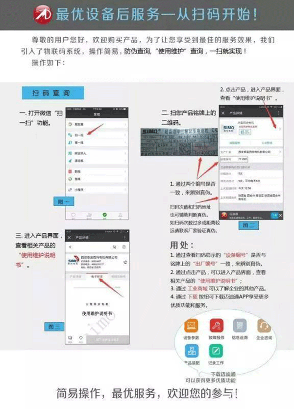 西安泰富西瑪電機(jī)2018年1月1日起全面啟用產(chǎn)品防偽碼系統(tǒng)。