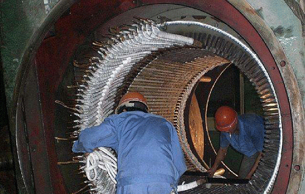 西安西瑪高壓電機(jī)定子線圈接地故障案例解析。