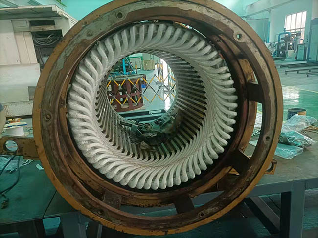 淺析關(guān)于泰富西瑪高壓電機的電暈損傷。